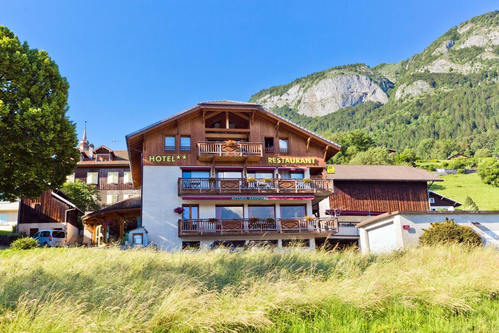 Accueil Savoyard Hotel Mieussy Exterior photo